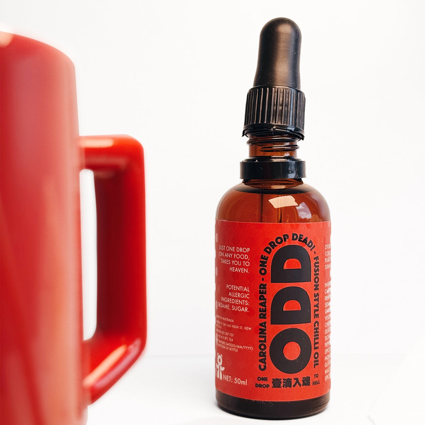 ODD - One Drop Dead | Carolina Reaper Chilli Oil | Melbourne Made