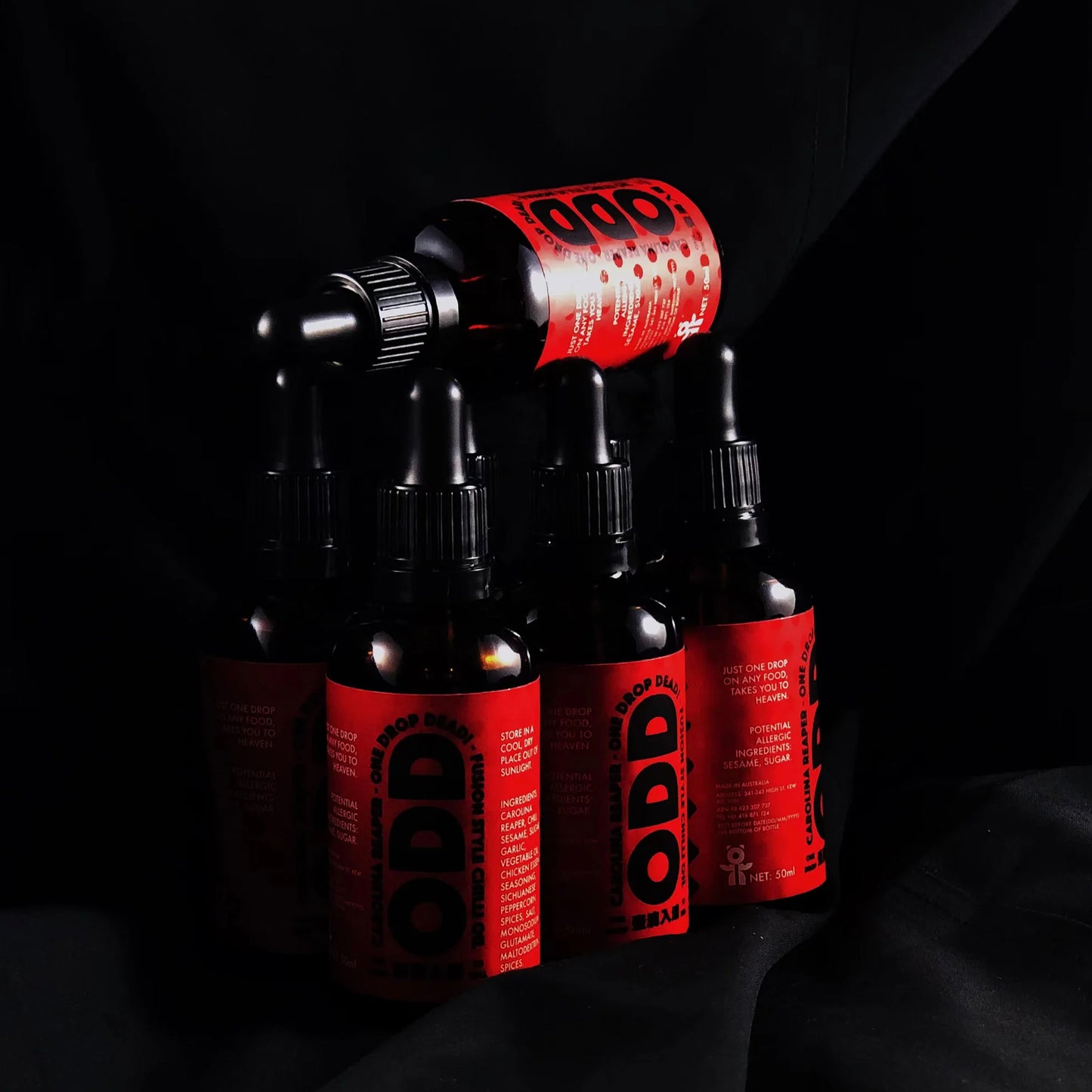 ODD - One Drop Dead | Carolina Reaper Chilli Oil | Melbourne Made